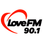 Love FM 90.1 - XHUA logo