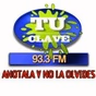 CLAVE 93.3 FM logo