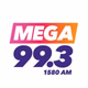 Logo de Mega 99.3 - KAJM