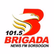 Logo de Brigada News FM Sorgoson - DWLH