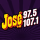 Logo de José 97.5 y 107.1 - KSSE