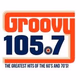 Logo de Groovy 105.7 - KWEN-HD2