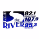 Logo de 92.1 The River - WMIS-FM