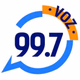 Logo de Voz 99.7 FM - XHETR