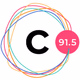Logo de CJCN 91.5 Connect FM Surrey BC