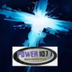 Logo de Power 107.7 - WJRP-LP