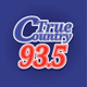 Logo de True Country 93.5 - WGUY