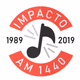 Logo de Radio Impacto