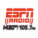 Logo de ESPN Radio 1430/105.7 WFOB - WFOB