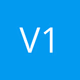 Logo de V-100 - WVIB